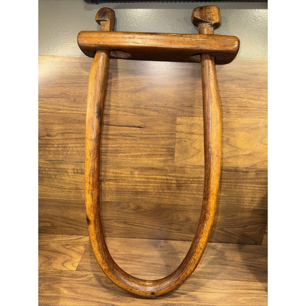 Antique Primative Yoke - Hand Hewn 20” Tall X 9-3/8 Wide
